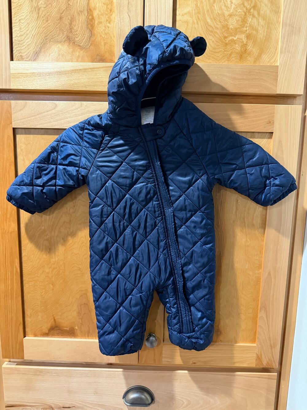 Little Wonders Navy Blue Snow Suit Size 6-9 Mon